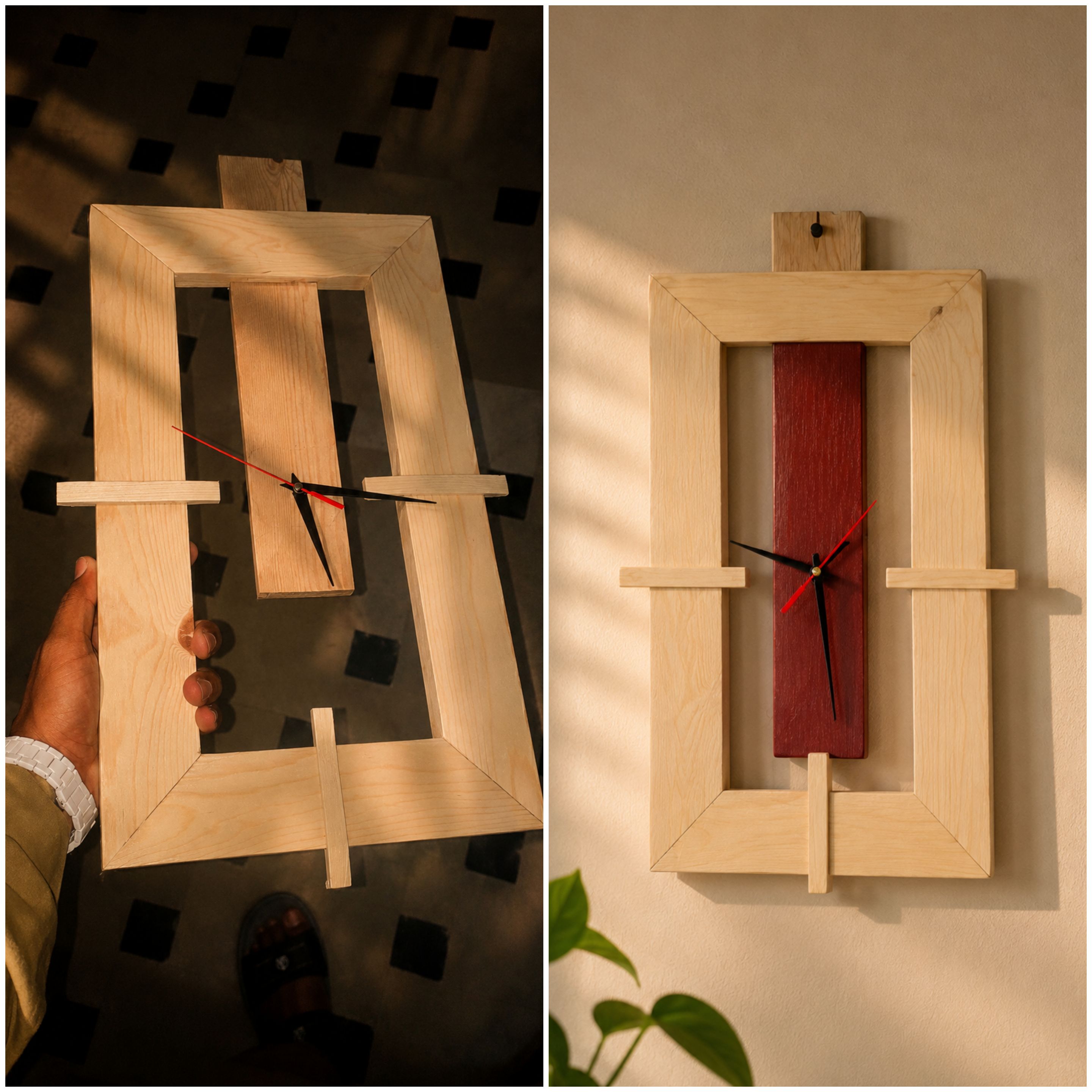Wooden Clock